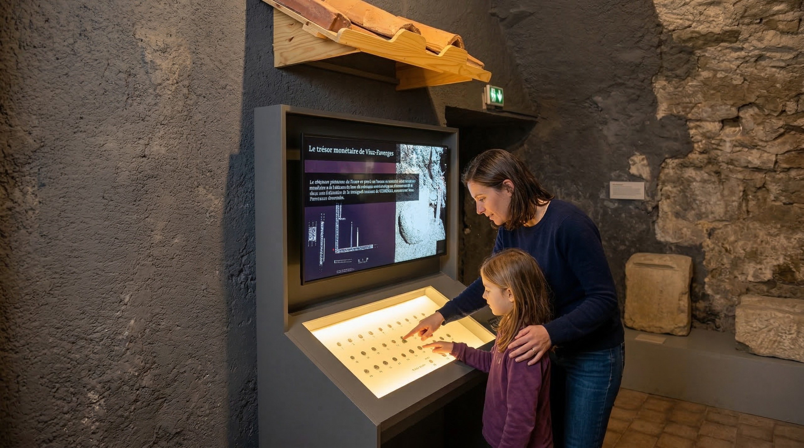 Lire la suite à propos de l’article Trésor de Viuz-Faverges Monnaies exposées en vitrine