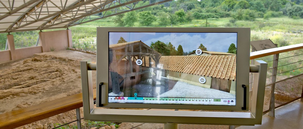 Dispositif de réalité augmentée - musée Narbo Via